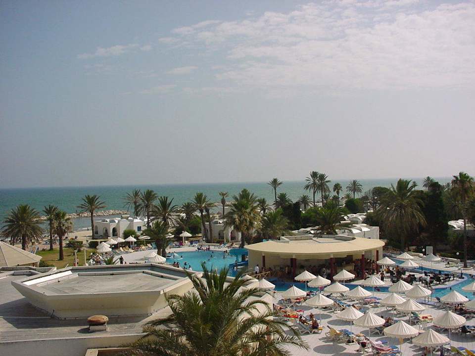 Unser Blick vom Zimmer Royal Lido Resort & Spa