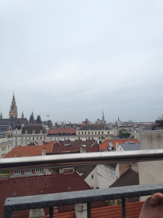 Ausblick vom Balkon Flemings Selection Hotel Wien-City