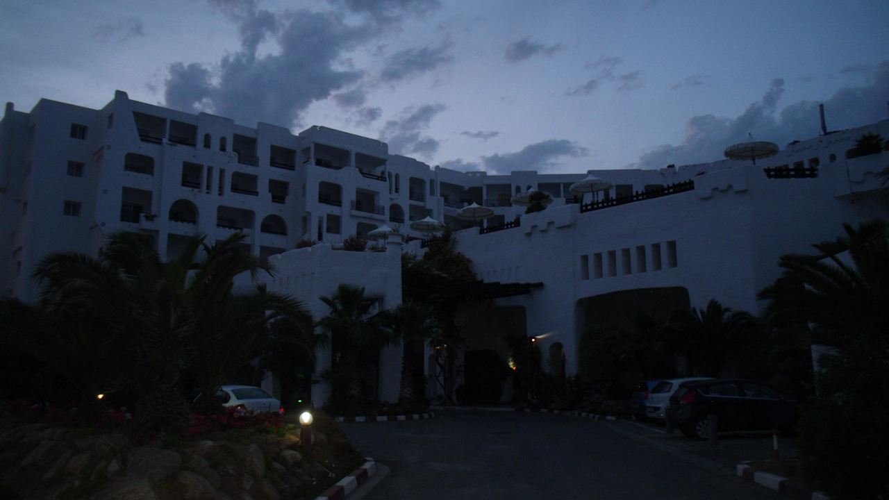 Eingang Hotel Yasmine Beach Resort