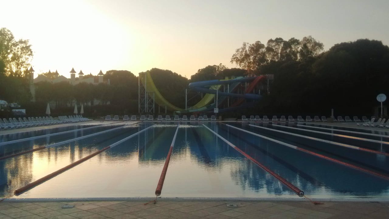 Olympic pool and aqua park 2015 Sirene Belek Hotel