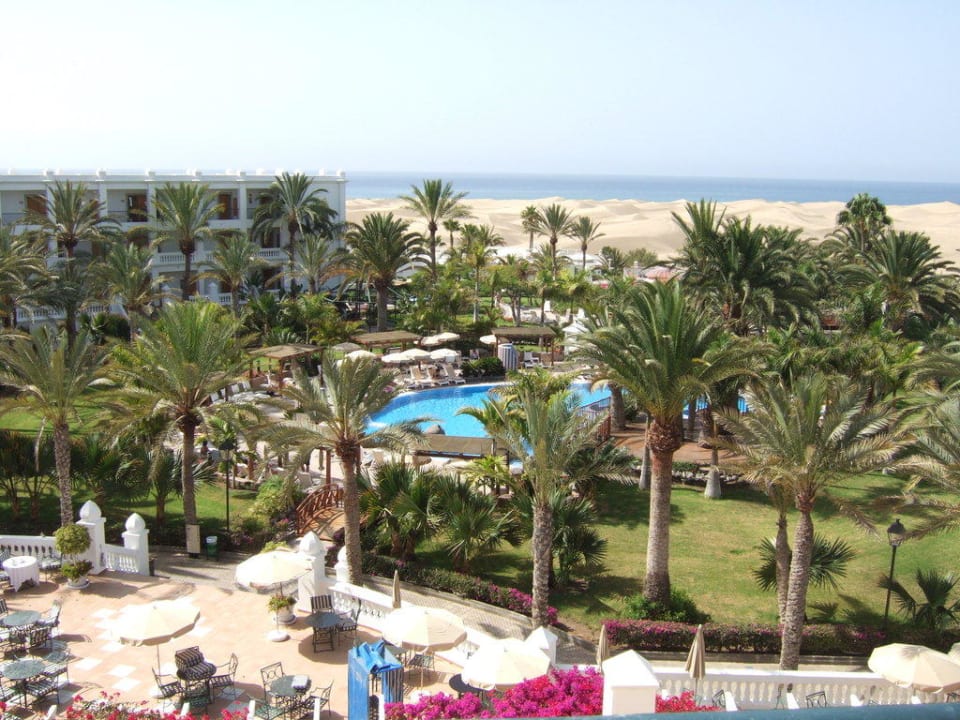 Blick aus unserem Zimmer Hotel Riu Palace Maspalomas Adults Only
