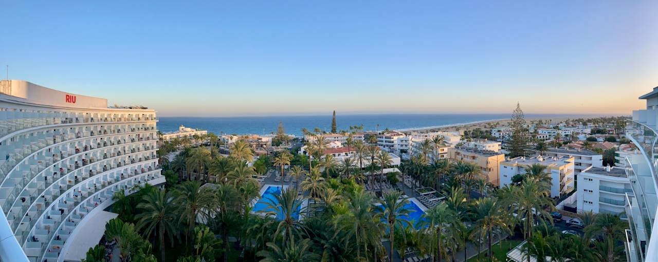 Ausblick Hotel Riu Palace Palmeras