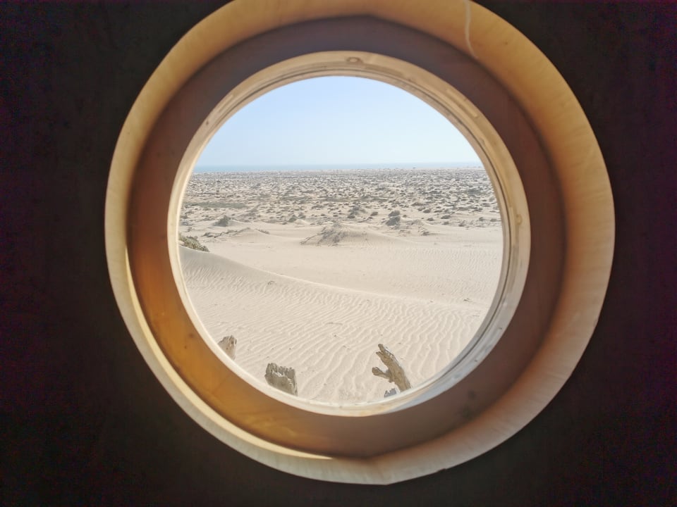 Ausblick Shipwreck Lodge