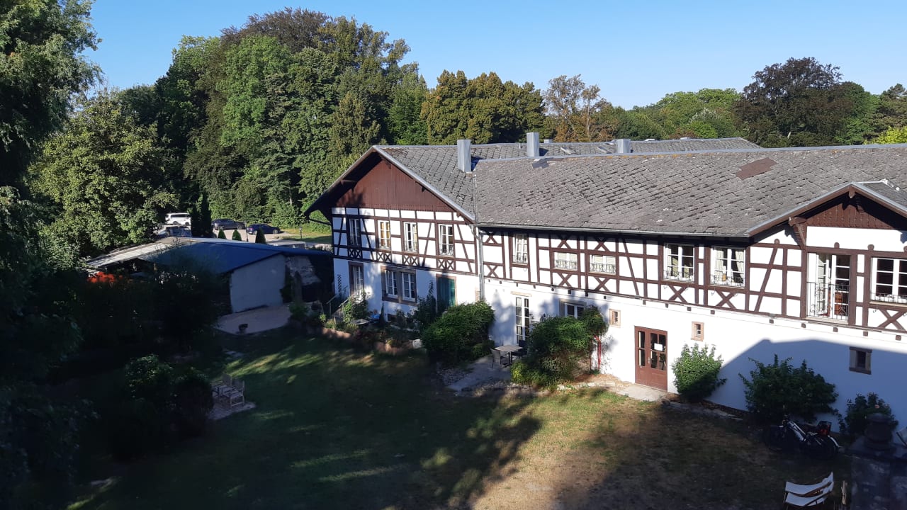 Ausblick Hotel Château de Pourtalès