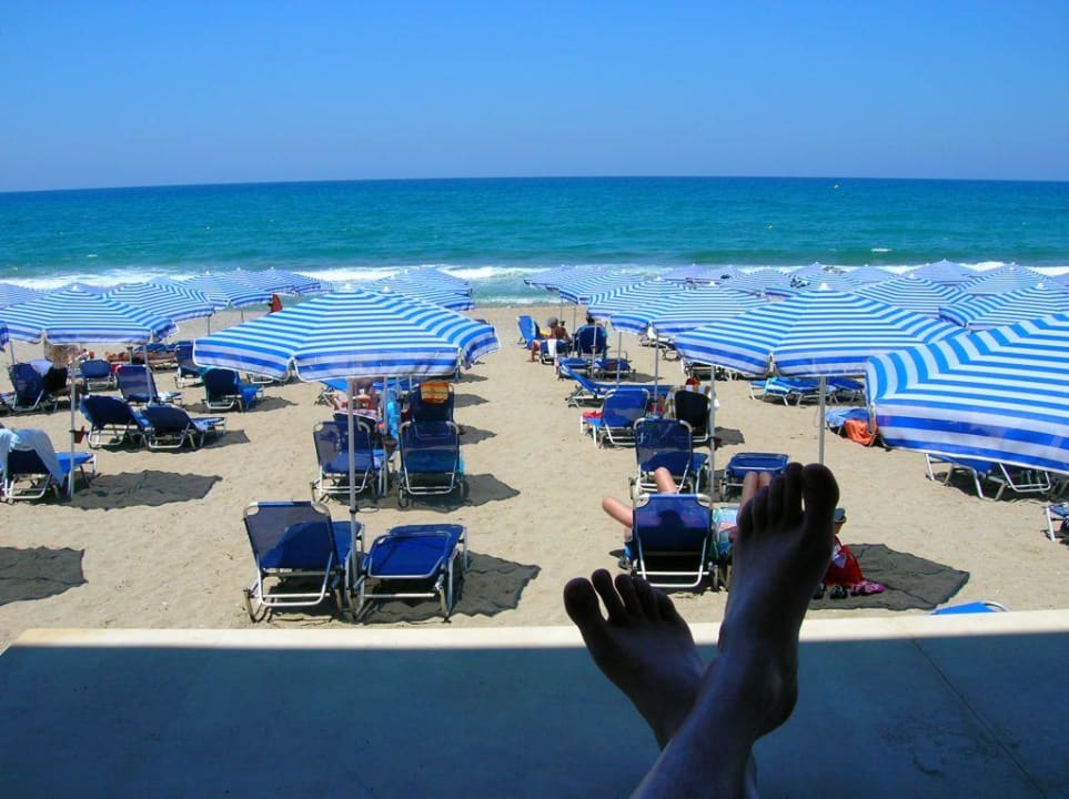 Blick von der Pool Bar Hotel Eva Bay