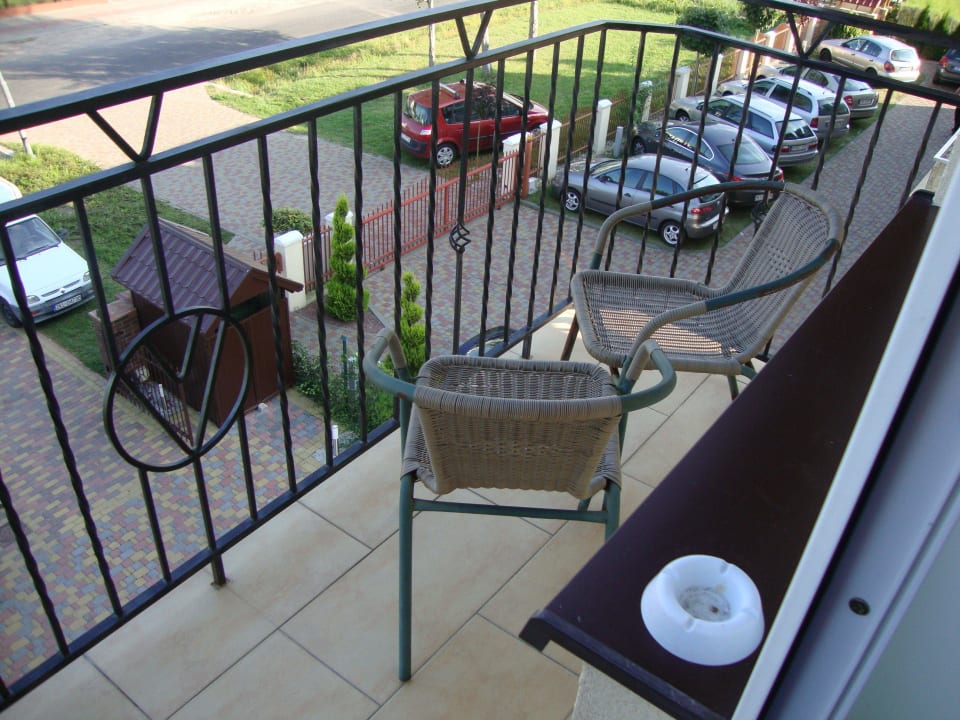 Balkon perfekt für zwei Hotel Victoria Spa