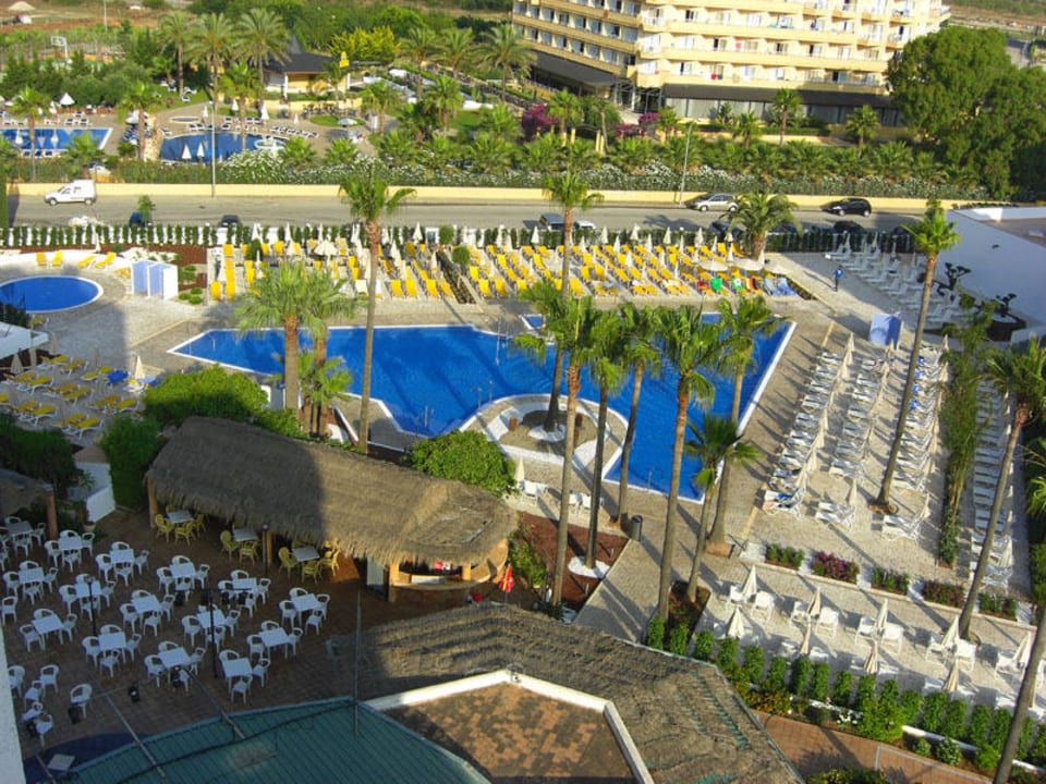 Poolanlage Snackbar Juni 2010 Hipotels Cala Millor Park