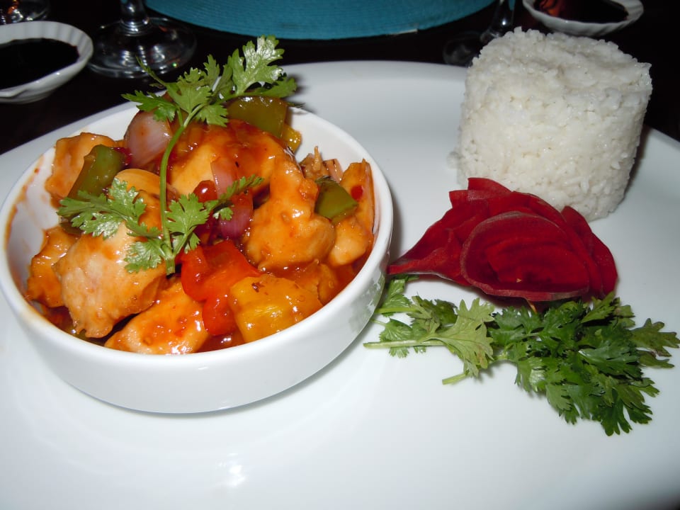 Hauptgericht im Asian Restaurant Makadi Spa - Adults only
