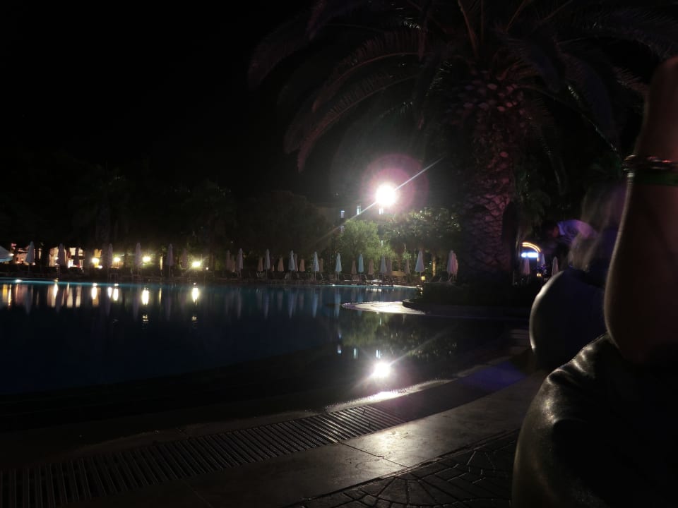 Animationspool am Abend Botanik Hotel & Resort