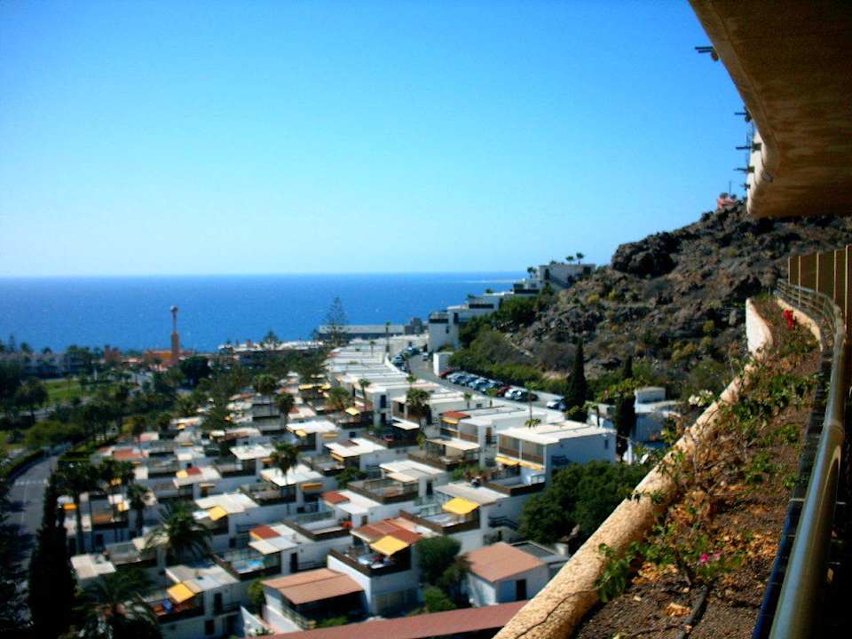Blick vom Balkon aufs Meer Gloria Palace San Agustin Thalasso & Hotel