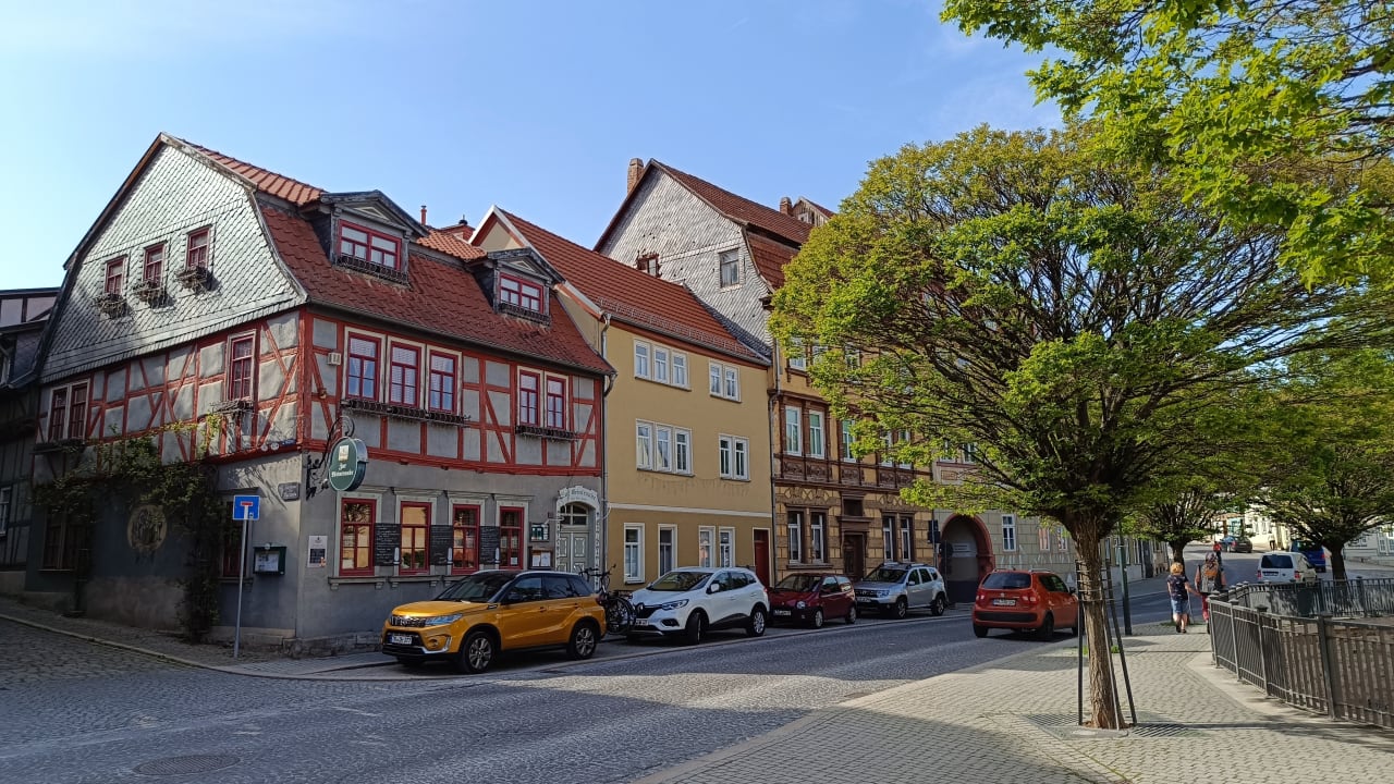 Außenansicht Gasthaus Zur Weintraube