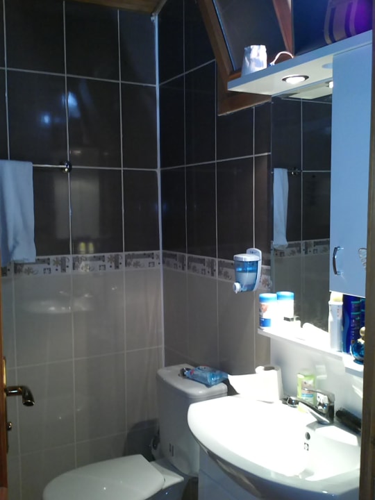 Bad im Bungalow Hotel Sultan of Side