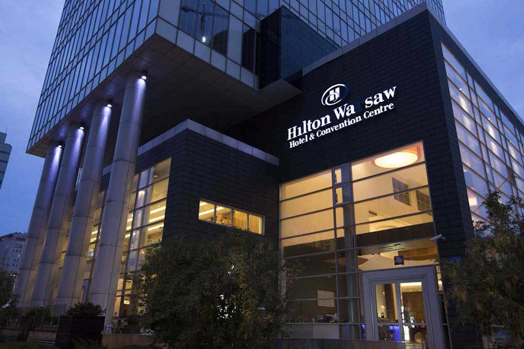 Wygląd zewnętrzny Hilton Warsaw City