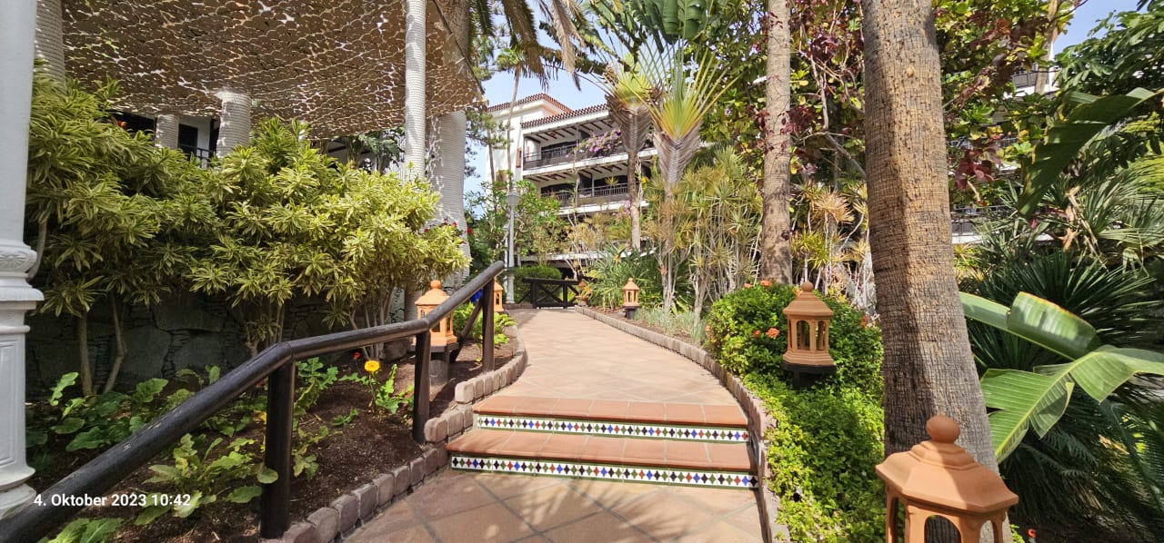 Gartenanlage Hotel Parque Tropical