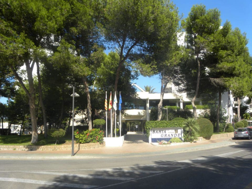 Haupteingang  Hipotels Bahia Grande