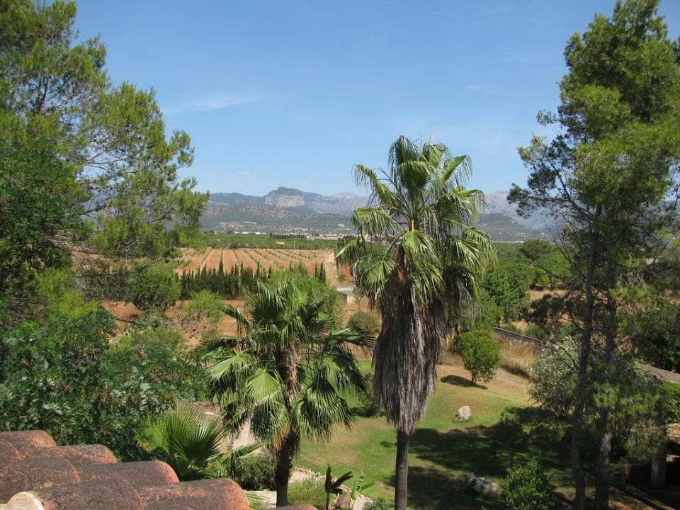 Der Blick von unserem Zimmer Resident Landhotel Can Davero