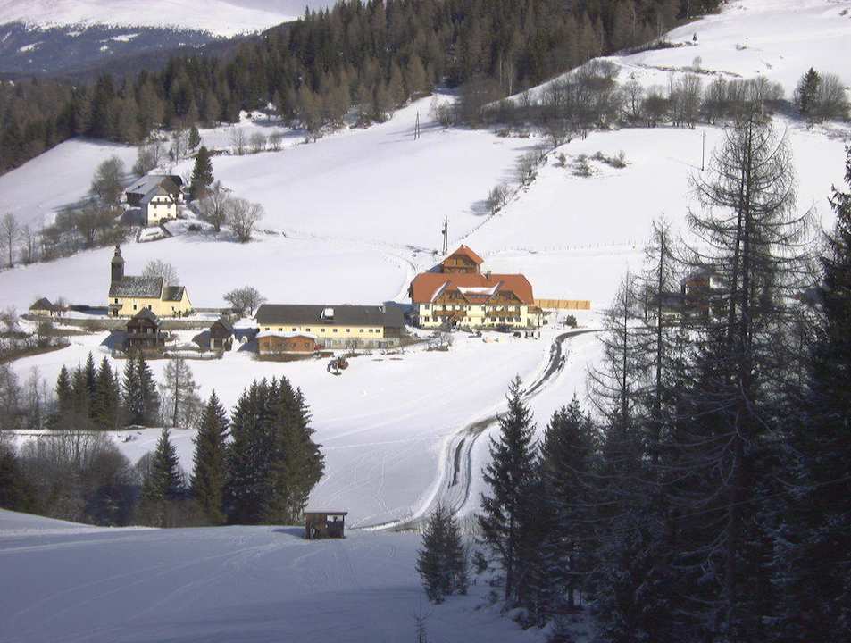 Blick vom Haushang Alpengasthof Moser