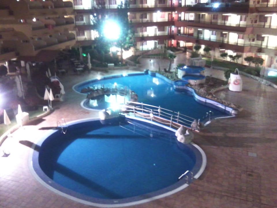 Pool bei Nacht HOVIMA Jardin Caleta