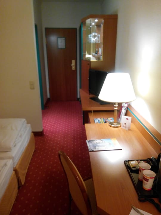 Blick Richtung Eingang Dorint Hotel Leipzig