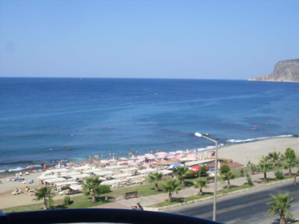 Meerblick aus dem 5 Stock Semt Luna Beach Hotel