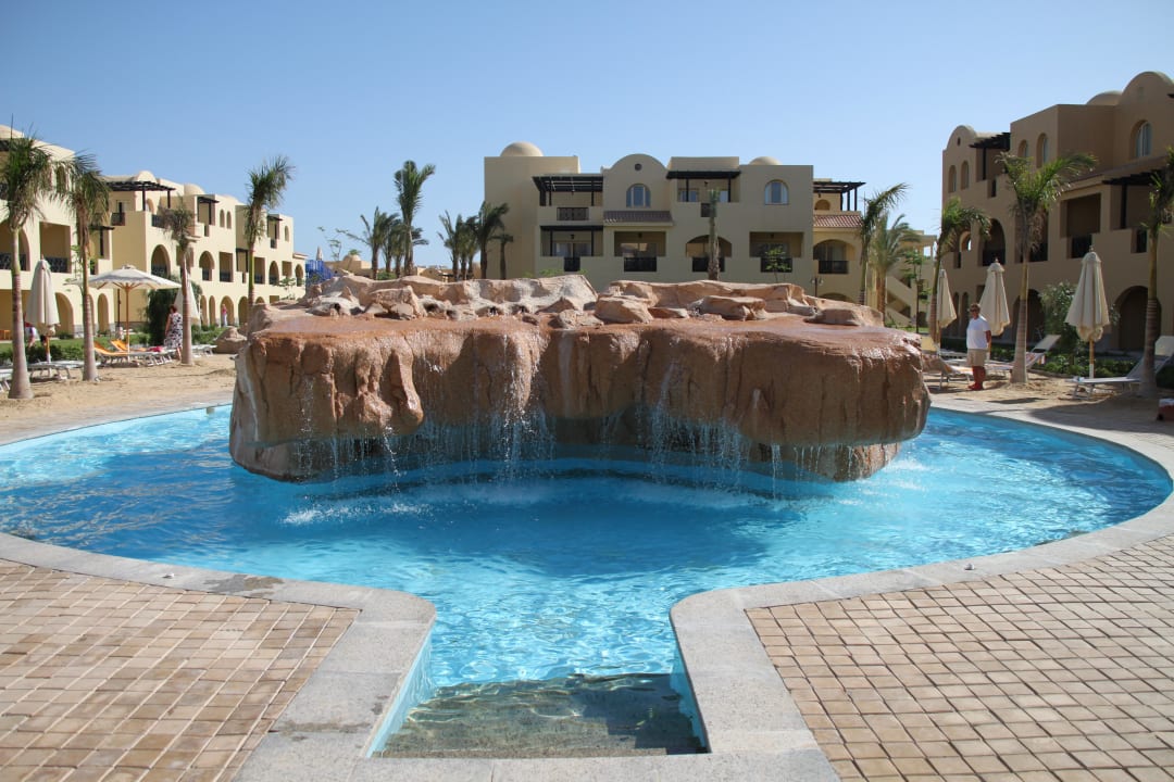Wasserfall im Jacuzzipool Stella Garden Resort & Spa, Makadi Bay