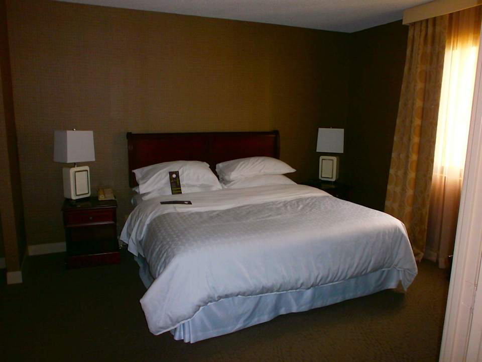 Das Bett und seine Kopfkissen Hotel Sheraton Suites Wilmington