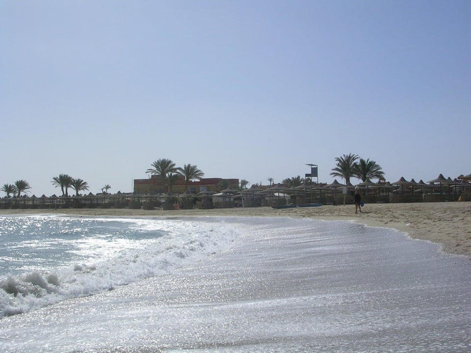 Strand,wo das Auge hinreicht Malikia Resort Abu Dabbab