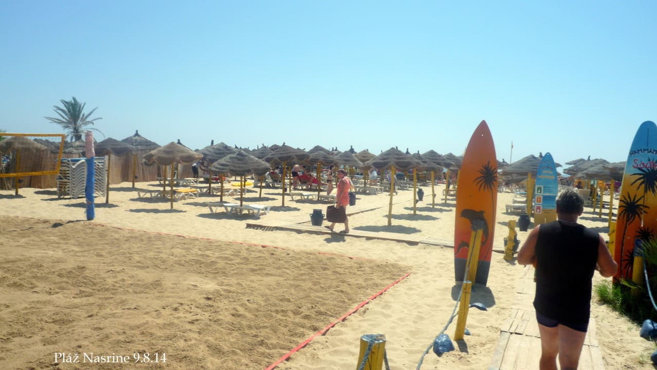 Nesrine pláž Hotel Nesrine