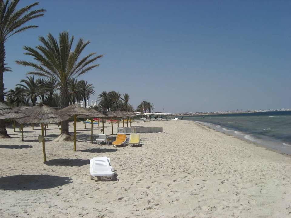 Schöner sauberer Strand Houda Golf & Beach Club