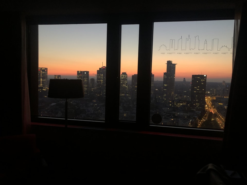 Ausblick Frankfurt Marriott Hotel