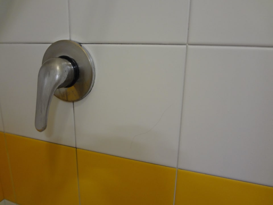 Dusche - Haare an der Wand Hotel Sirenetta