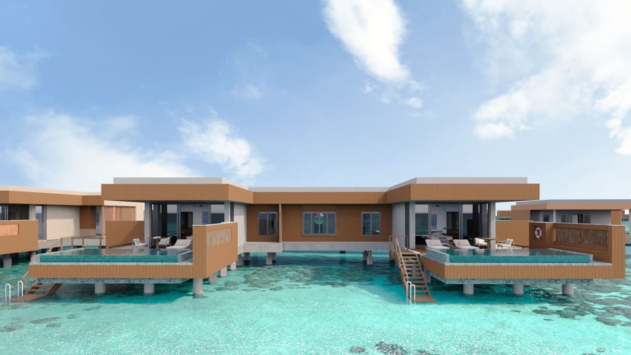 Außenansicht Veligandu Maldives Resort Island