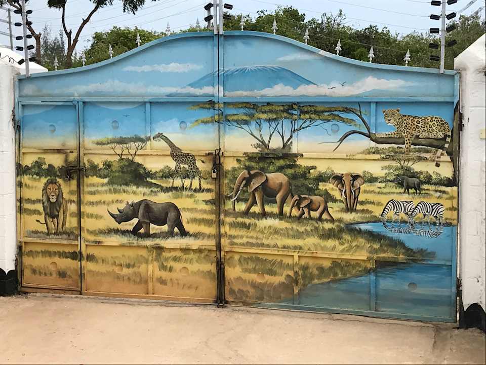 Eingangstor African Dream Cottages
