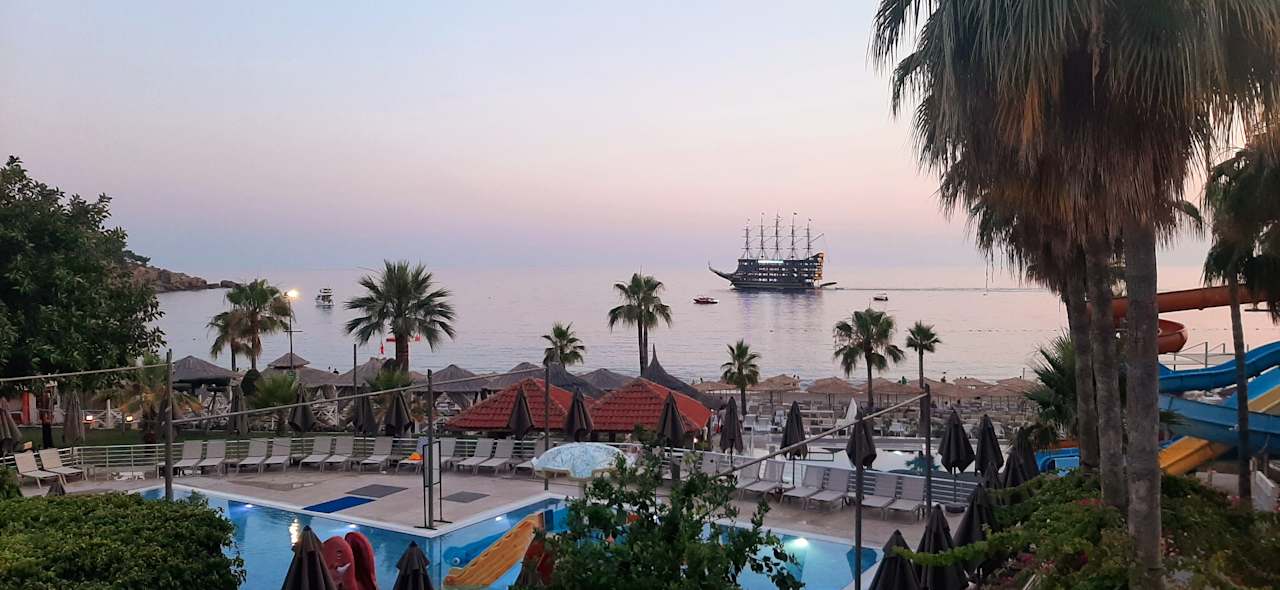 Ausblick Justiniano Club Alanya