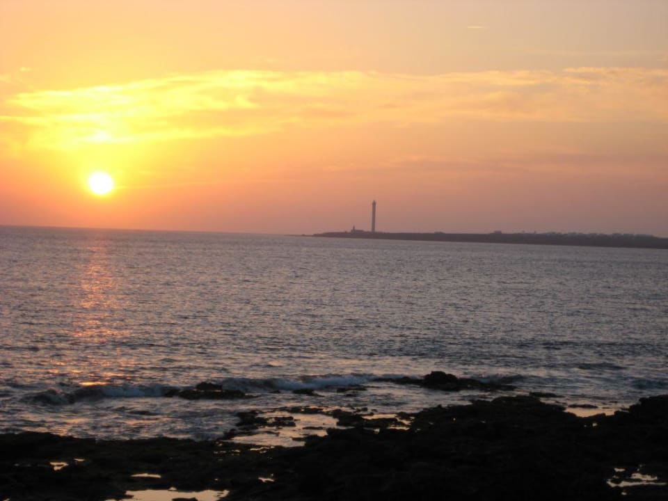 Sonnenuntergang an der Promenade Iberostar Selection Lanzarote Park