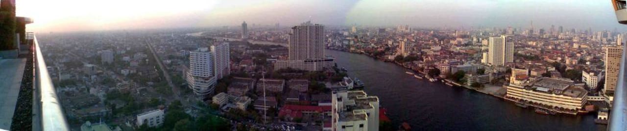 Vom Dach Millennium Hilton Bangkok
