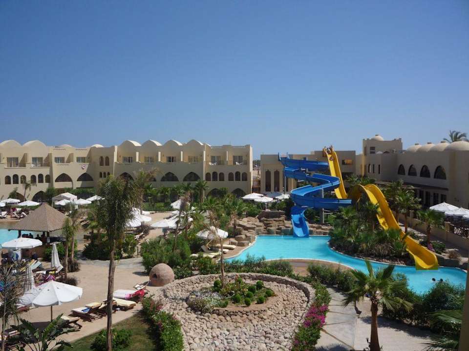 Widok z balkonu.. Palmyra Amar El Zaman Aqua Park