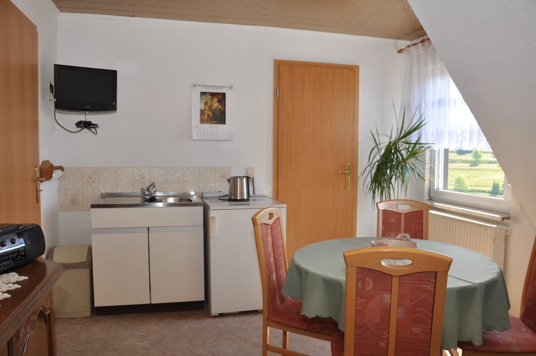 Blick in ein Appartement Gasthof & Pension Am Schafberg