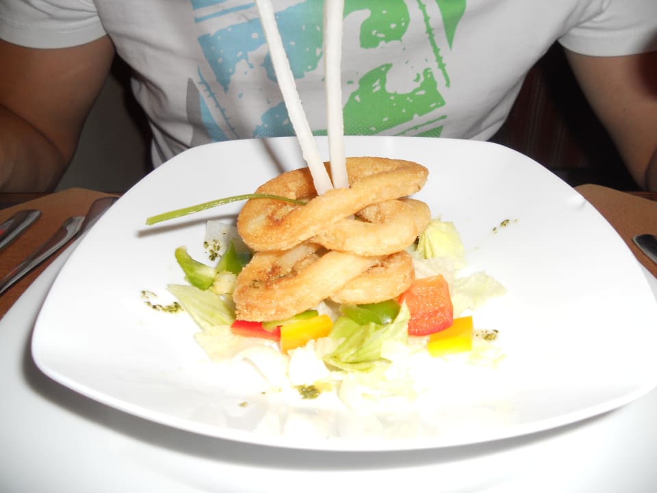 Calamari im O'Fogo Ghazala Gardens