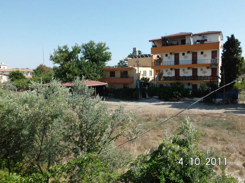 Blick vom Balkon Sun Club Hotel