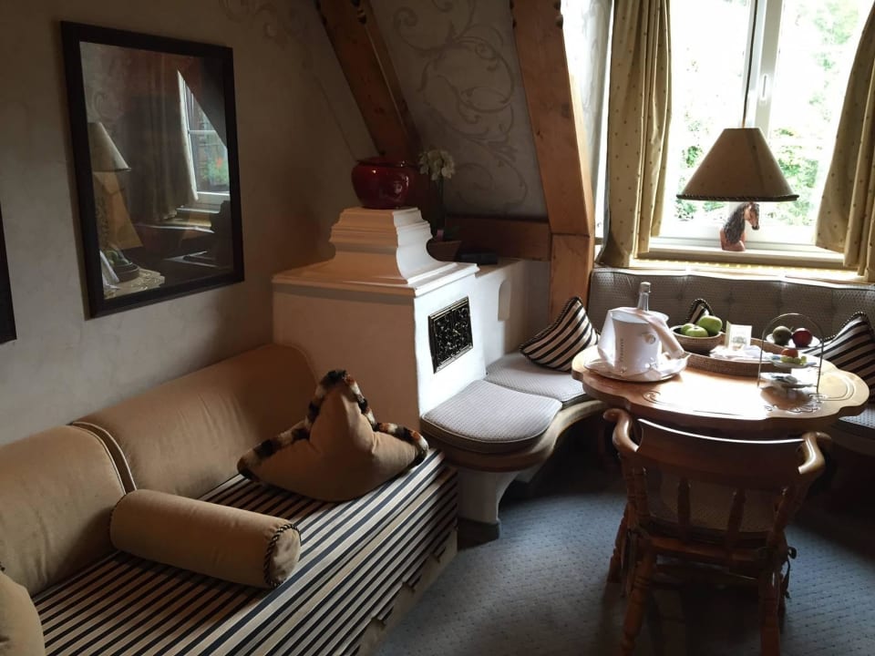 Wohnbereich Relais Chateaux Jagdhof Glashütte