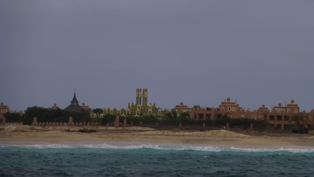 Garopa vom Meer aus gesehen Hotel Riu Funana