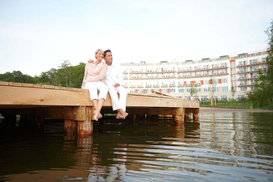 Außenansicht Seehotel Fleesensee
