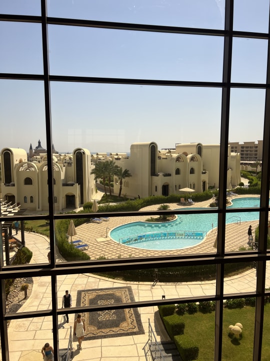 Ausblick Gravity Hotel & Aquapark Sahl Hasheesh