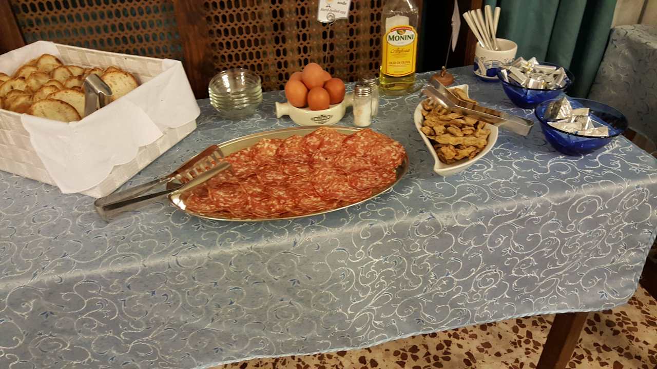 Auswahl beim Frühstück Hotel Astor