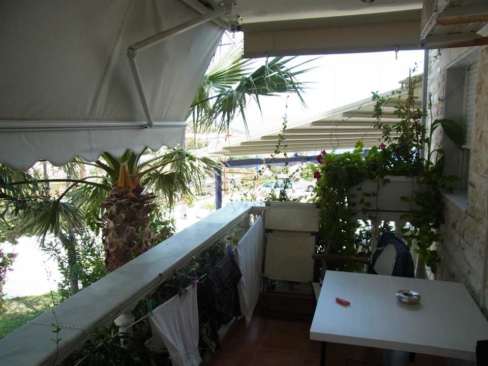 Balkon zum Garten Hotel Maistrali