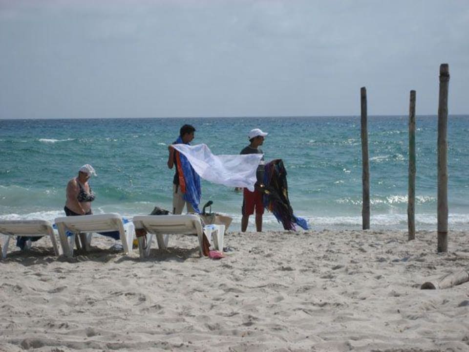 Strandverkäufer El Mehdi Beach Resort