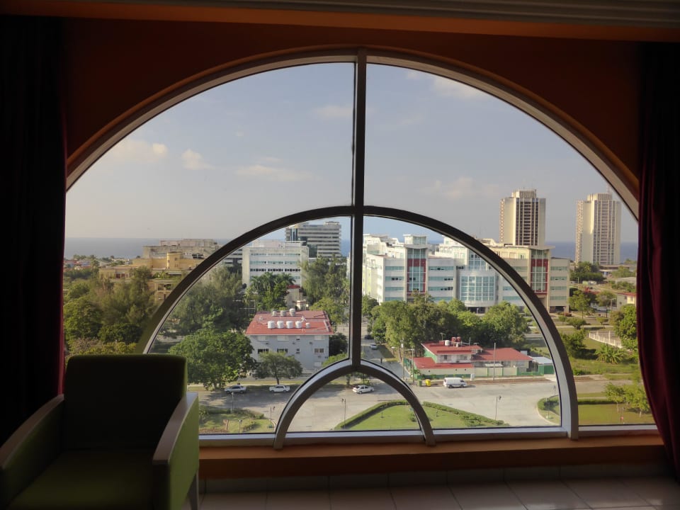 Ausblick aus Fenster Valentin Quinta Avenida Habana