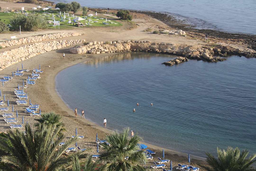 Blick vom Zimmer Crystal Springs Beach Hotel