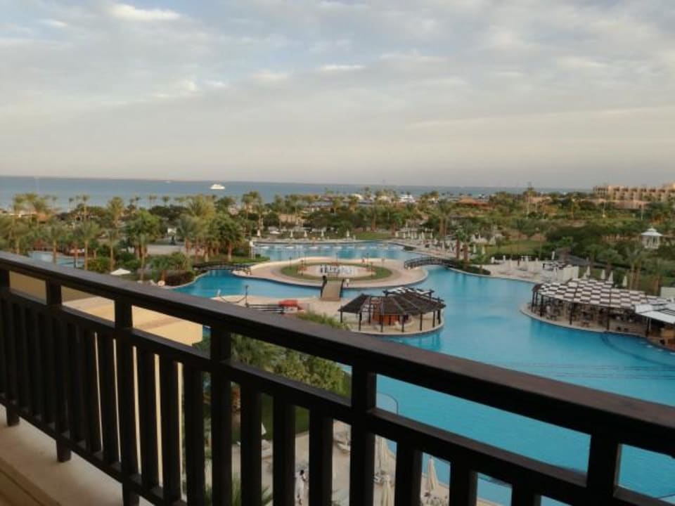 Unser Ausblick von Zimmer 1509 Steigenberger ALDAU Beach Hotel